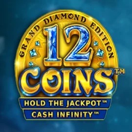 12 Coins Grand Diamond Edition logo by Wazdan at SlotsPalace Casino