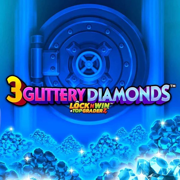 Play 3 Glittery Diamonds slot by PearFiction Studios on slotpalaces.gr