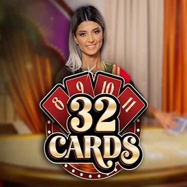 32 Cards casino game by Ezugi – featured logo at SlotsPalace Casino