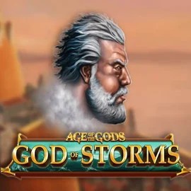 Age Of The Gods: God of Storms logo – Slots by Playtech at SlotsPalace Casino