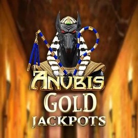 Anubis Gold Jackpots logo by Inspired Gaming at SlotsPalace Casino