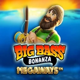 Slots logo of Big Bass Bonanza Megaways from Pragmatic Play at SlotsPalace Casino