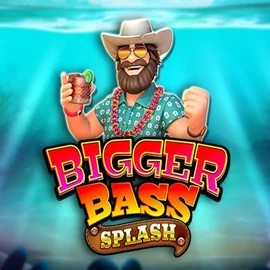 Slots logo of Bigger Bass Splash from Pragmatic Play at SlotsPalace Casino