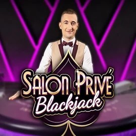 Blackjack Salon Privé game by Ezugi – logo hosted on SlotsPalace Casino