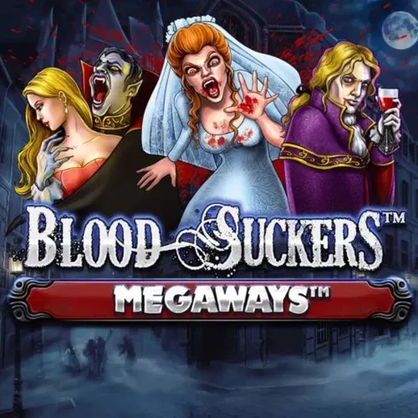 Blood Suckers Megaways by Red Tiger Gaming, showcased at slotpalaces.gr – game logo