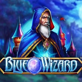 Blue Wizard slot icon by Quickspin, available at SlotsPalace Casino