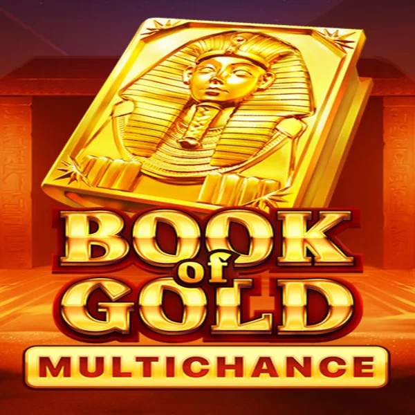 Book of Gold Multichance slot icon by Playson, available at SlotsPalace Casino