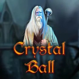 Crystal Ball slot logo by Gamomat at SlotsPalace Casino