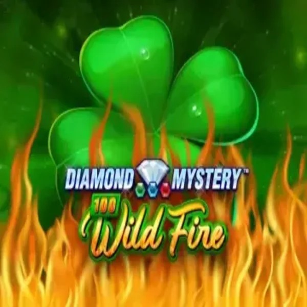 Official Slots logo: Diamond Mystery 100 Wild Fire by Greentube at SlotsPalace Casino