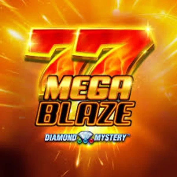 Diamond Mystery Mega Blaze by Greentube, showcased at slotpalaces.gr – game logo