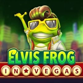 Elvis Frog In Vegas slot logo by BGAMING at SlotsPalace Casino