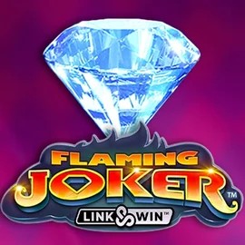 Flaming Joker Link and Win logo by Barstruck at SlotsPalace Casino