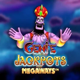 Genie Jackpots Megaways slot visual from Blueprint Gaming available on slotpalaces.gr