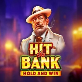 Hit The Bank Hold and Win online game logo by Playson on slotpalaces.gr