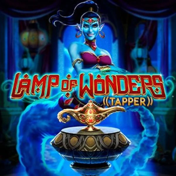 Slots logo of Lamp Of Wonders Tapper from Greentube at SlotsPalace Casino