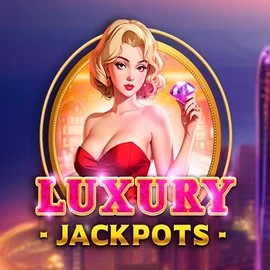 Luxury Jackpots logo by Triple Cherry at SlotsPalace Casino