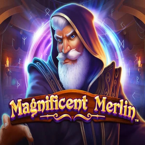 Magnificent Merlin slot visual from Greentube available on slotpalaces.gr
