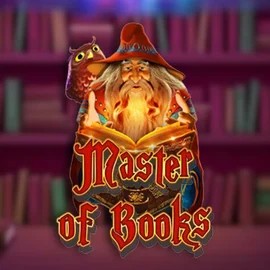 Master of Books by Swintt, showcased at slotpalaces.gr – game logo