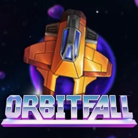 Orbitfall slot logo by ELK Studios at SlotsPalace Casino