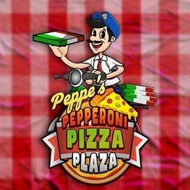Peppe’s Pepperoni Pizza Plaza logo by Pragmatic Play at SlotsPalace Casino