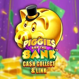 Piggies And The Bank Cash Collect &amp; Link game by Origins – logo hosted on SlotsPalace Casino