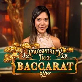 Prosperity Tree Baccarat casino game by Evolution – featured logo at SlotsPalace Casino