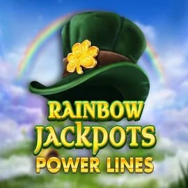 Rainbow Jackpots Power Lines logo by Red Tiger Gaming SlotsPalace Casino