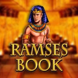 Ramses Book by Gamomat, showcased at slotpalaces.gr – game logo