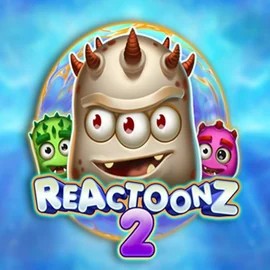 Reactoonz 2 by Play’n GO, showcased at slotpalaces.gr – game logo
