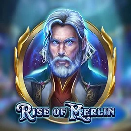 Rise of Merlin game by Play’n GO – logo hosted on SlotsPalace Casino