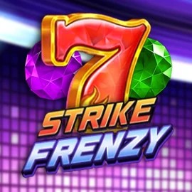 Strike Frenzy logo by Pragmatic Play at SlotsPalace Casino