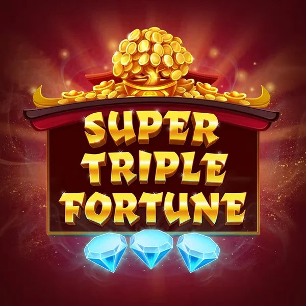 Super Triple Fortune logo by Greentube at SlotsPalace Casino
