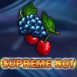 Supreme Hot online game logo by Amusnet Interactive on slotpalaces.gr