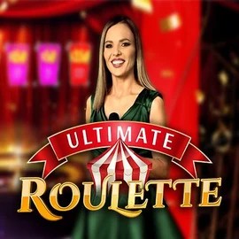 Ultimate Roulette online game logo by Ezugi on slotpalaces.gr