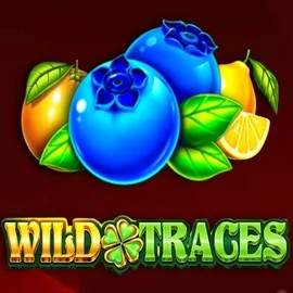 Wild Traces online game logo by Amusnet Interactive on slotpalaces.gr
